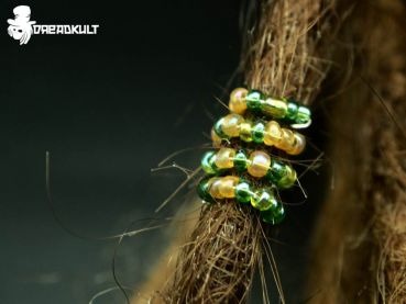 spiral glas dread schmuck, glas dreadperlen, glas dread beads, glas dread jewelry, glas dreadlock, dread beads, dread accessories, glas dread accessories